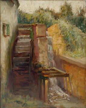 Schilderij van Alexandre Tielens, 1933