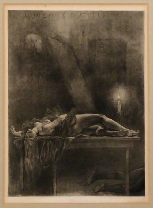 Félicien Rops met een heliogravure