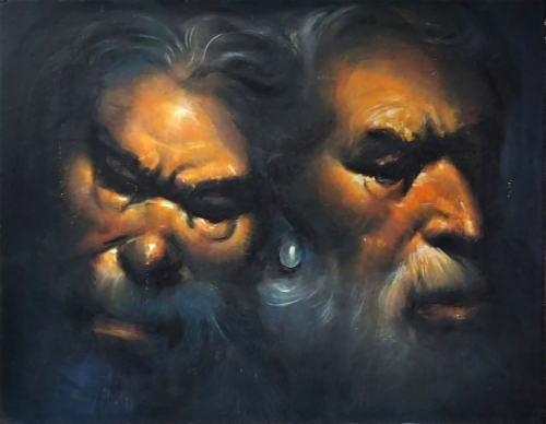 Schilderij van de Belgische schilder Aimé Van Belleghem kopen