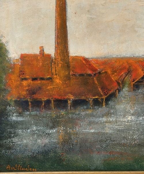 Origineel schilderij van Art Van Der Linden kopen