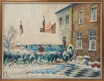 Waterverfschilderij van de Dendermondse schilder Adolphe Willems kopen