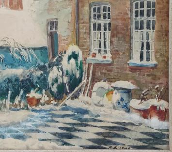 Kunstwerkje van Adolphe Willems uit Dendermonde