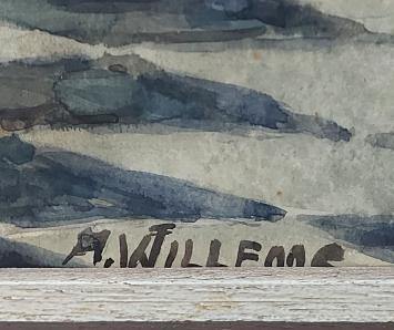 Schilderij van de Belgische schilder Adolphe Willems kopen