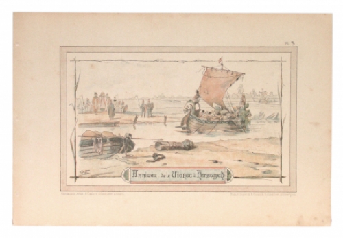 Litho van de Belgische kunstenaar Leo De Pape