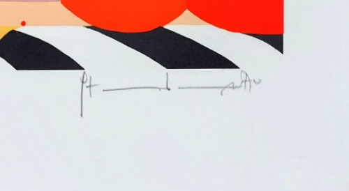 Belgische lithomaker en schilder Adi Steurbaut