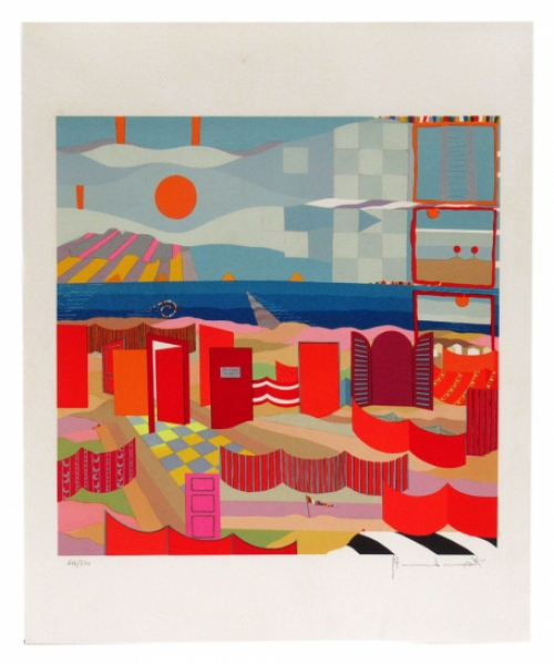 Litho van de Belgische kunstenaar Adi Steurbaut   kopen