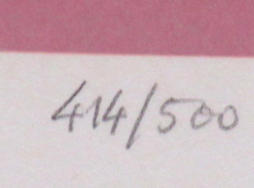 Belgische lithomaker en schilder Adi Steurbaut