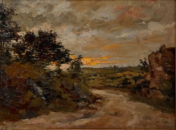 Olieverfschilderij van Adrien Geefs