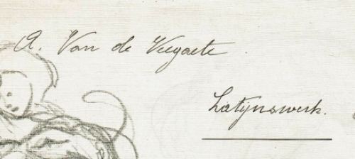 Tekeningen van Agnes Van De Veegaete