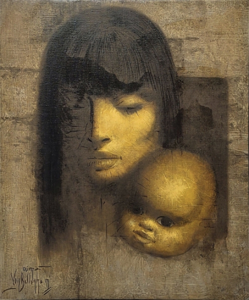 Schilderij van de Belgische schilder Aimé Van Belleghem kopen