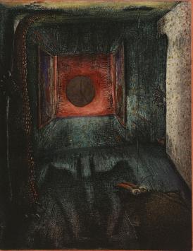 De Belgische kunstenaar Roger Van Akelyen