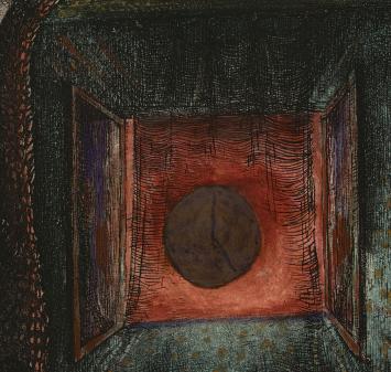 Opgehoogde ets uit 1980 van Roger Van Akelyen kopen