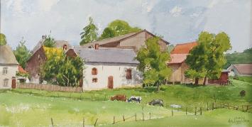 Aquarel van Antoon Luyckx kopen uit 1995