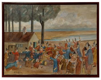 Aquarel  Al. Delfosse 