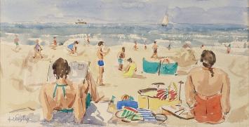 Aquarel van Antoon Luyckx kopen