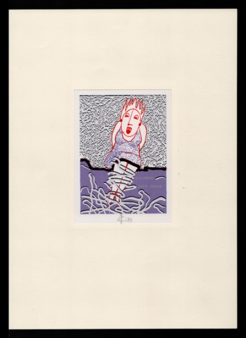 Belgische etser en tekenaar Alain Hautekiet