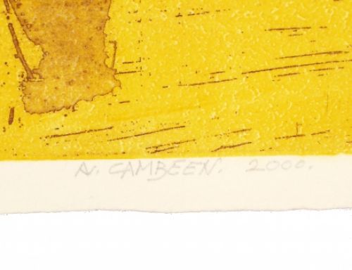 Abstract werk van Albert Cambeen