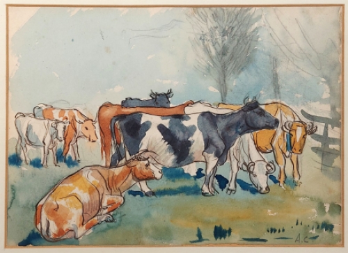 Koeien van Albert Caullet