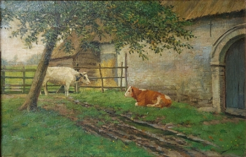 Schilderij van de Belgische schilder Albert Caullet kopen