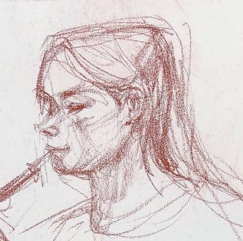 De fluitspeelster van Albert De Deken