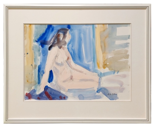 Schilderij van de Belgische kunstenaar Albert De Deken