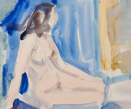 Naakte vrouw van Albert De Deken