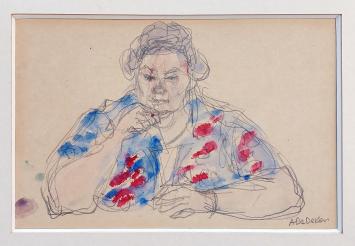 Kunstwerkjes op papier van Albert De Deken