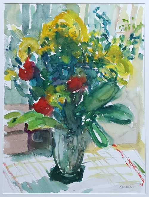 Aquarel van Albert De Deken kopen