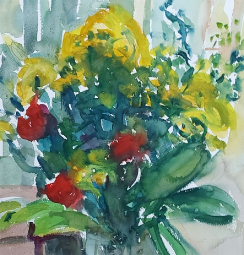 Groot stilleven van Albert De Deken