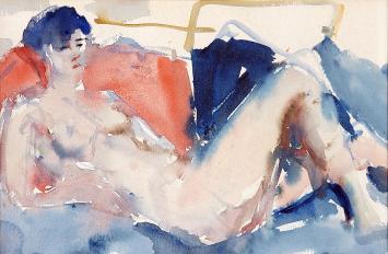 Aquarel van Albert De Deken online kopen in onze galerie