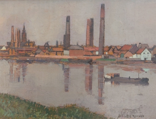 Kunstwerk van de Belgische schilder Albert de Roover kopen