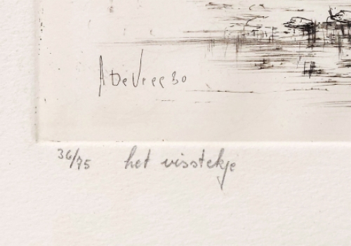 Albert De Vree, Belgische etser