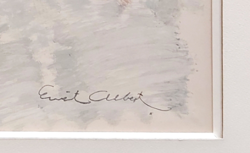 Ernest Albert een Belgische kunstenaar