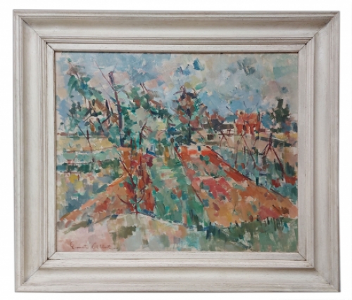 Schilderij van de Belgische kunstenaar Ernest Albert