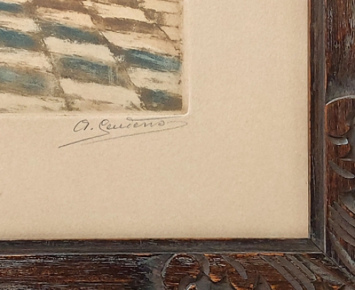 Een épreuve d\'artiste van Albert Geudens kopen