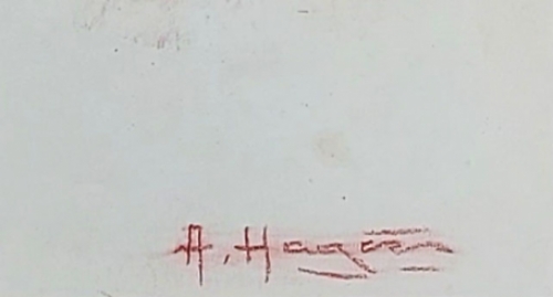 Pasteltekening van Albert Hagers kopen