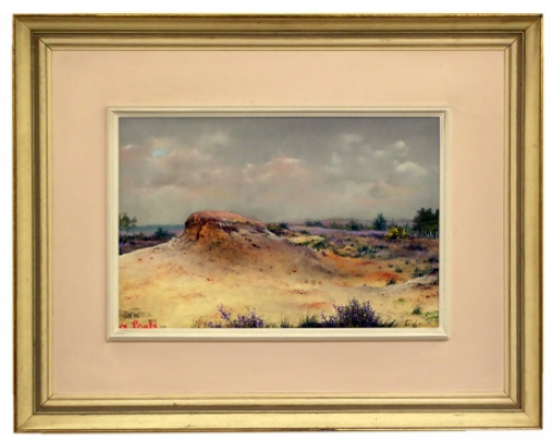 Tekening van de Belgische kunstenaar Albert Loots