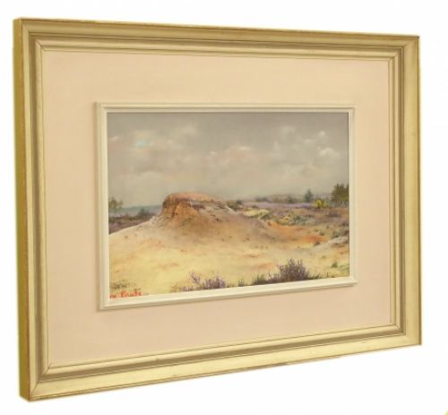 Tekening in pastel van Albert Loots, pasteltekenaar