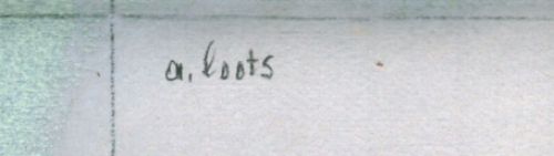 Kunstwerk van de Belgische kunstenaar Albert Loots