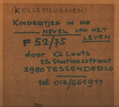 Tekening van klaprozen van Albert Loots
