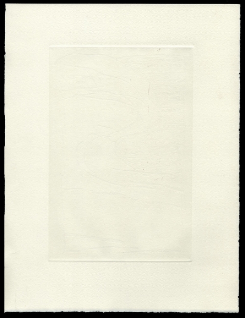 Pierre Alechinsky met een gelimiteerde ets