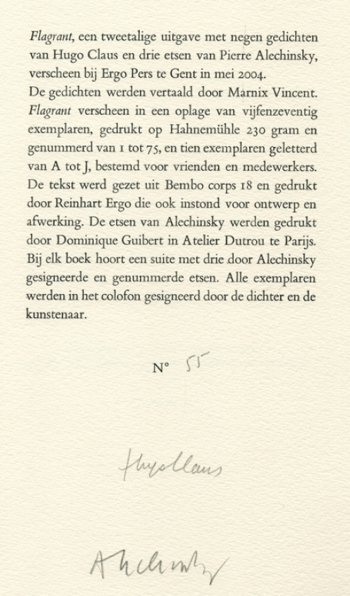 Flagrant I 2004 from book nr 55