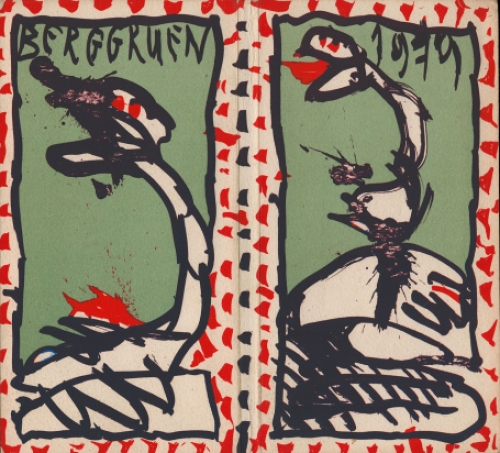 Litho uit 1979 van Pierre Alechinsky