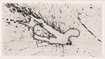 Ets n litho uit erotische kunstmap kopen van P. Alechinsky