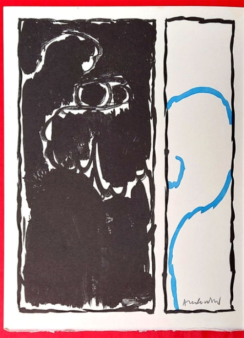 Litho uit 1979 van Pierre Alechinsky kopen