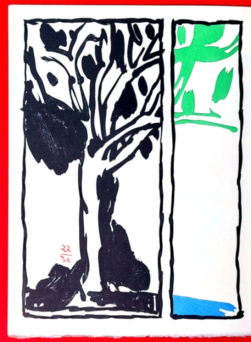 Litho uit 1979 van Pierre Alechinsky kopen