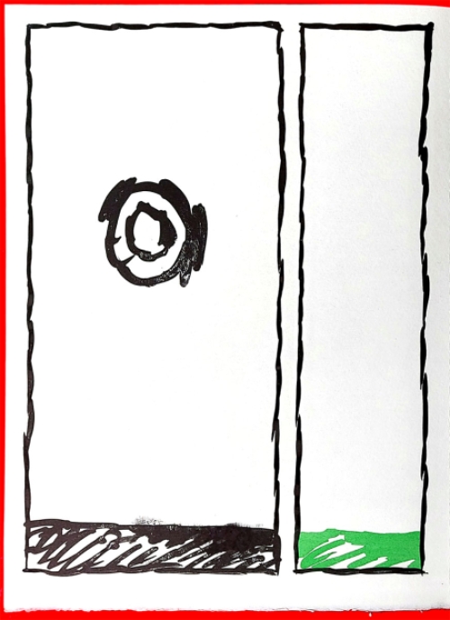 Litho uit 1979 van Pierre Alechinsky kopen