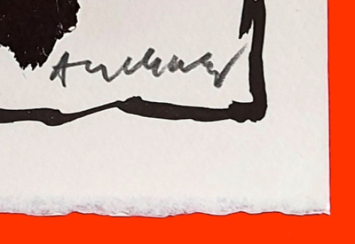 Litho van P. Alechinsky kopen uit 1979