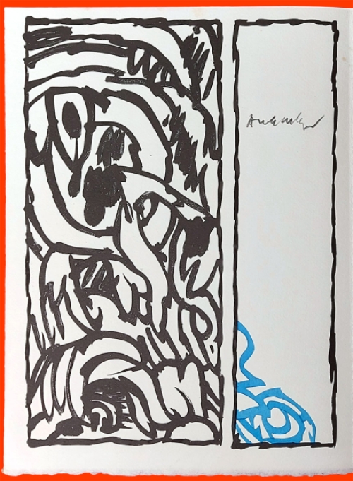 Litho uit 1979 van Pierre Alechinsky kopen