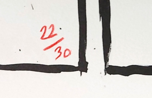 Litho uit Vacillations van Pierre Alechinsky